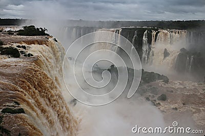 Iguazu Falls - waterfalls Stock Photo